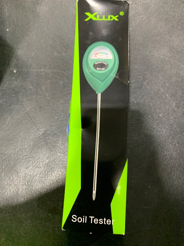 Photo 1 of XLUX Soil Moisture Meter, Plant Water Monitor, Hygrometer Sensor for Gardening, Farming, Indoor and Outdoor Plants, No Batteries Required