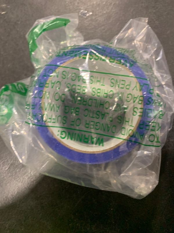 Photo 1 of 4 Rolls Premium Painters Tape, Blue Tape, Masking Tape, Paint Tape for Multi-Purpose, Painting, Painter's, DIY Crafts Arts (88yd =0.94IN*22yd*4) Decoration Labeling No Residue, Easy Removal