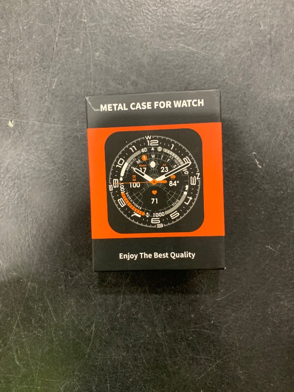 Photo 1 of [2 in 1] BEARDDO Metal Case for Amazfit Active 2 Smart Watch 44mm, Stainless Steel Bezel & TPU Back Cover with Cleaning Cloth Accessories, Rugged Shockproof Protective Case for Active 2 Dark Gray