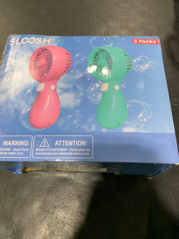 Photo 1 of Sloosh 2 PCS Tape-C Charging Bubble Gun Toy for Ages 3-8 Boys Girls with Removable Fan, Bubble Solution, Bubble Machine Gun for Kids, Adults, Summer Toys, Party Favors, Easter, Birthday Gift, Outdoor