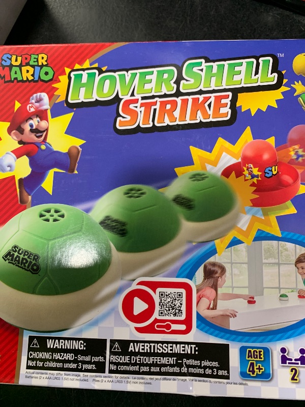 Photo 1 of EPOCH Games Super Mario Hover Shell Strike - Tabletop or Floor Multiplayer Sports Game for Ages 4+