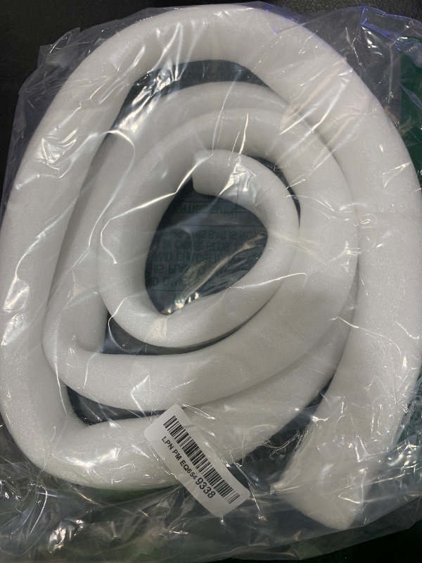 Photo 1 of Patikil  Insulation Foam Tube, Pool Noodles Foam Tubing Outdoor Wrap Pipe Covers 3/4" (20mm) ID x 1-3/5" (40mm) OD x 6.6 ft for Handle Grip HVAC Units, White