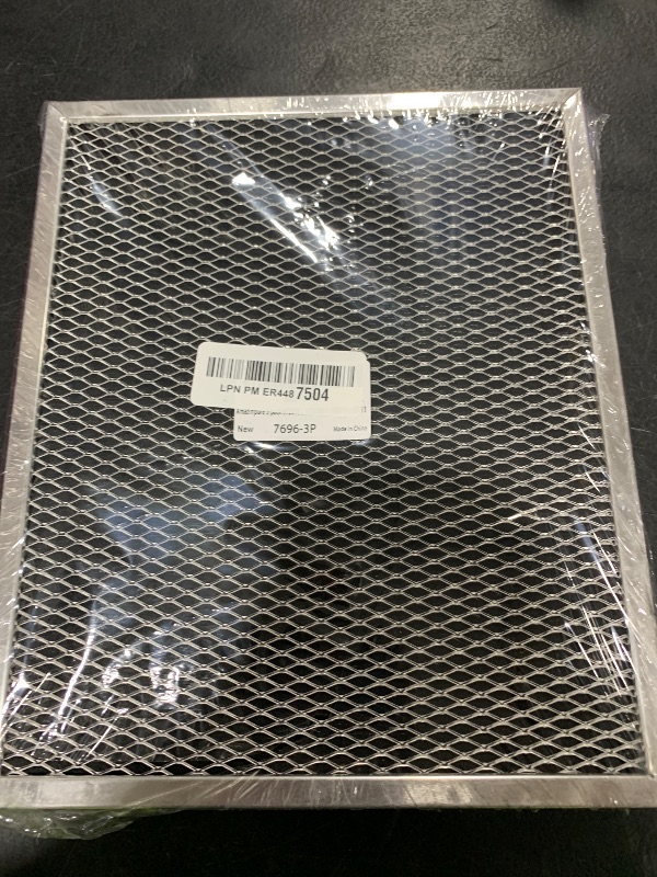 Photo 1 of Amazinpure 3 pack 97007696 8.75 x 10.5 in Charcoal Range Hood Filter Compatible with Whirlpool W10355450 Broan Nutone 6105C 41F 413023 41000 46000 11000 4341999 4378581 1172266 5-3082 51113711