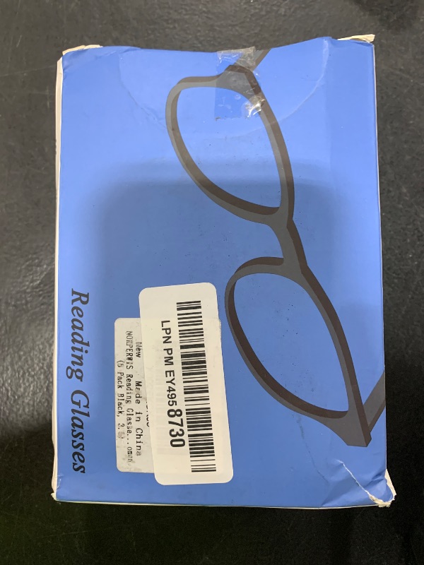 Photo 1 of NORPERWIS Reading Glasses 5 Pairs Quality Readers Spring Hinge Vintage Glasses for Reading for Men and Women (5 Pack Black, 3.5)