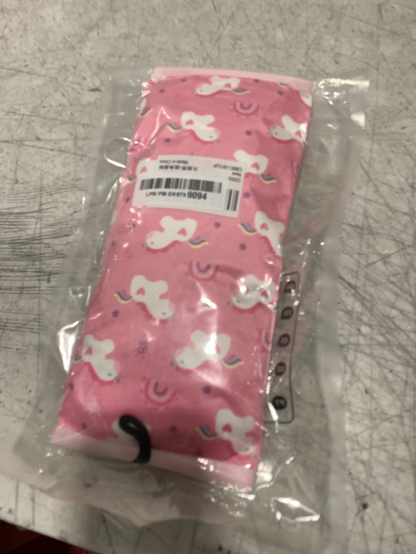 Photo 1 of COOLBEBE Seat Belt Pillow for Kids, Extra Soft Toddler Travel Pillow for Car Seat, Universal Carseat Strap Cushion Pads for Childs Baby People Adults, Pink Unicorn