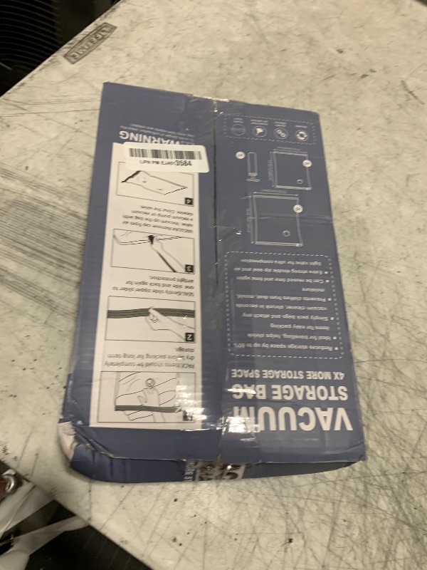 Photo 1 of 10 Pack Vacuum Storage Bags with Pump, 5 Jumbo and 5 Large Space Saver Vacuum Storage Bags, Vacuum Seal Bags for Clothing, Comfoters, Pillows, Blanket, Bedding