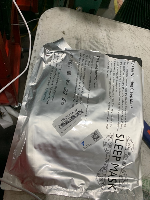 Photo 1 of LKY DIGITAL Sleep Mask for Side Sleeper 3 Pack, Blackout 3D Eye Mask for Sleeping, Night Blindfold for Men Women