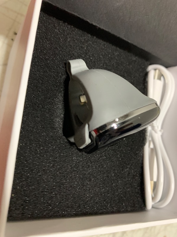 Photo 1 of Wellue O2Ring-S Oxygen Monitor with Vibration Reminder, Bluetooth Pulse Oximeter Tracks SPO2 and Pulse Rate, 24 hrs Battery Life, 4*10 Hours Built-in Memory, Rechargeable Pulse Ox with Free PC & APP