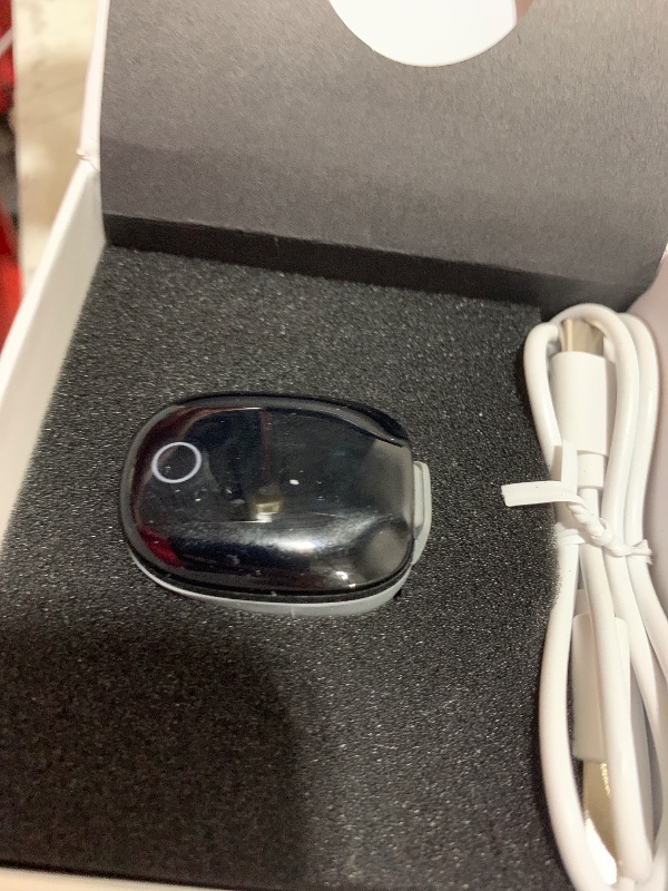 Photo 1 of Wellue O2Ring-S Oxygen Monitor with Vibration Reminder, Bluetooth Pulse Oximeter Tracks SPO2 and Pulse Rate, 24 hrs Battery Life, 4*10 Hours Built-in Memory, Rechargeable Pulse Ox with Free PC & APP