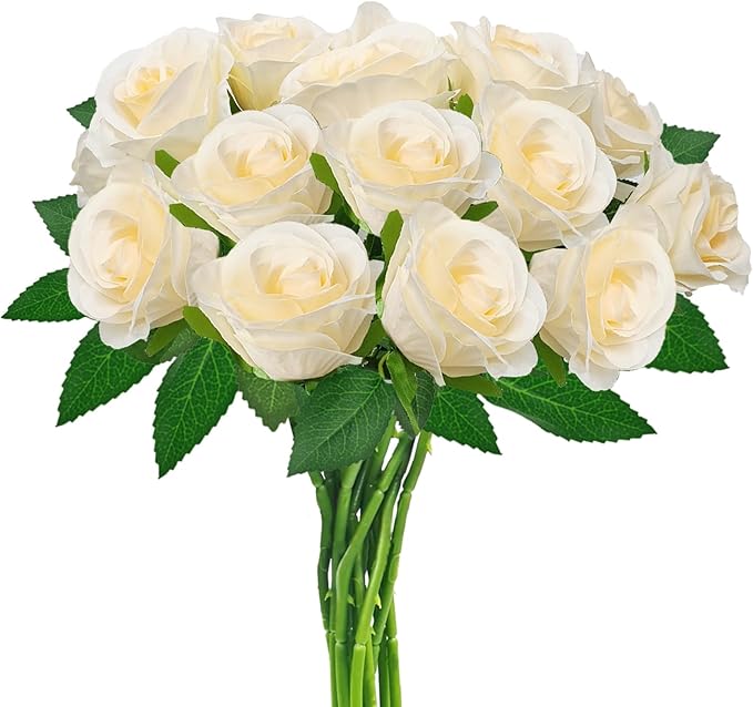 Photo 1 of  Artificial Roses with Long Stems,