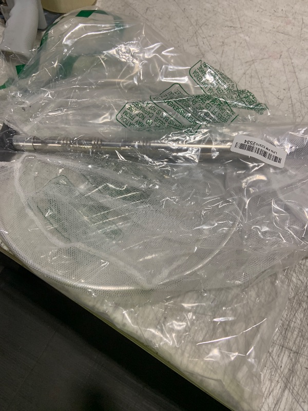 Photo 1 of RESTCLOUD Insect and Butterfly Net with 12" Ring, 24" Net Depth, Strong Stainless Telescoping Handle Extends to 38 Inches