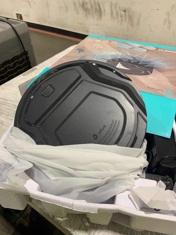 Photo 1 of Lefant M210 Pro Robot Vacuum Cleaner,Super Thin,Powerful Suction,Quiet,Self-Charging Robotic Vacuum Cleaner,Cleans Hard Floors to Medium-Pile Carpets,120 Mins Runtime,APP/Voice/WiFi/Alexa Control,Grey