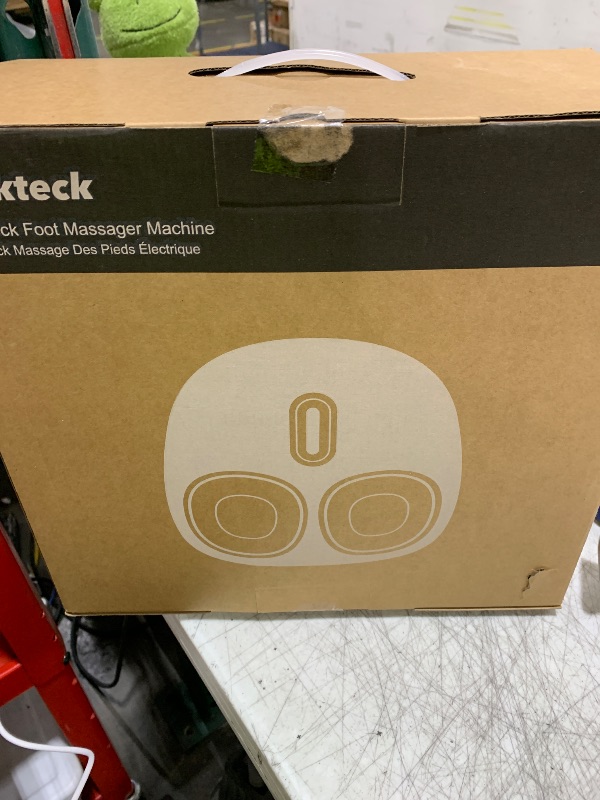 Photo 1 of Nekteck Shiatsu Foot Massager with Heat, Deep Kneading Therapy Air Compression, Feet Massage Improve Blood Circulation Foot Wellness Soothing Pain Relief, Relax for Home Office Use, FSA HSA Eligible