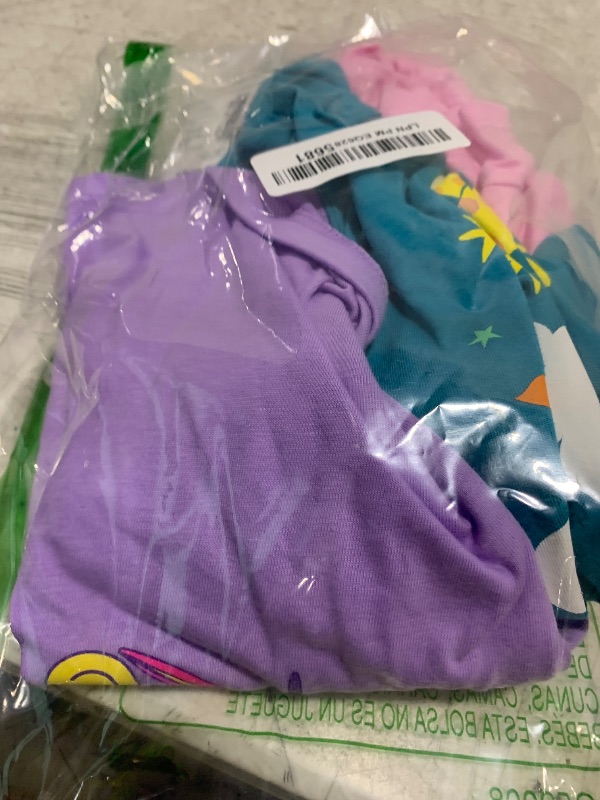 Photo 1 of The Children's Place,Baby Girls,and Toddler Animal Short Sleeve Graphic T-Shirts,Multipacks,Butterfly/Elephant/Tiger 3-Pack,5 Years