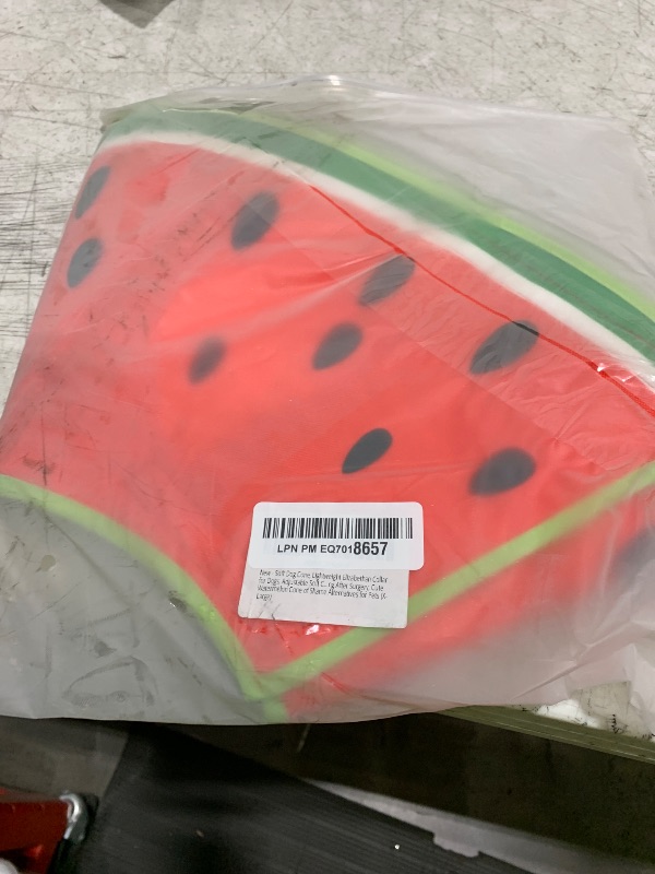 Photo 1 of Soft Dog Cone, Lightweight Elizabethan Collar for Dogs, Adjustable Soft Cones for Dogs/Cats to Stop Licking After Surgery, Cute Watermelon Cone of Shame Alternatives for Pets (X-Large)