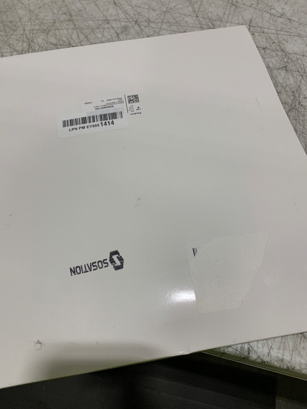 Photo 1 of Sosation 6 Pcs Square Plastic Flat Blank Plate Wall Hole Cover Ceiling Cover Plate with 48 Pcs Double Faced Adhesive Tape for Ceilings or Wall(12 Inch)
