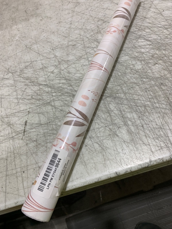 Photo 1 of SOON AFTER Floral Wallpaper Peel and Stick Pink Contact Paper Vintage Flowers Wall Paper Vinyl Self-Adhesive Removable Waterproof Wallpaper for Bedroom Bathroom Furniture Cabinets 17.3"x120"