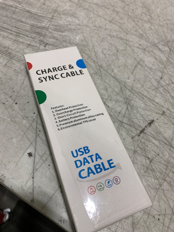 Photo 1 of USB Type C Cable, LED Light up USB A to Type C Charger Cord Compatible with Samsung Galaxy S20/S10/S9/S8, LG V40, 3A Lighted Fast Charge Cord (Multicolored, 3 ft)