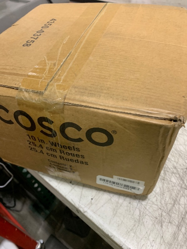 Photo 1 of COSCO 10-Inch Flat-Free Replacement Wheel for Hand Trucks, 2-pack