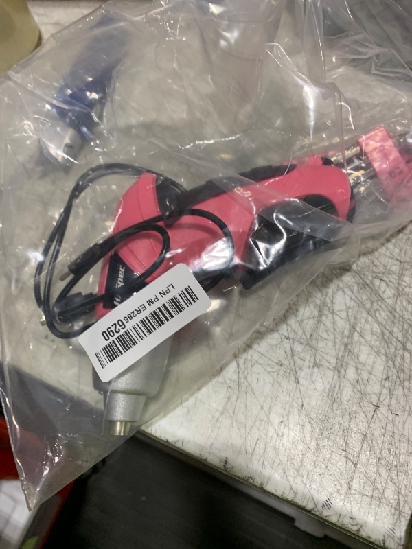 Photo 1 of Hi-Spec Electric Screwdriver 27pc 3.6V Pink USB Small Power Screwdriver Set. Cordless & Rechargeable with Driver Bit Set