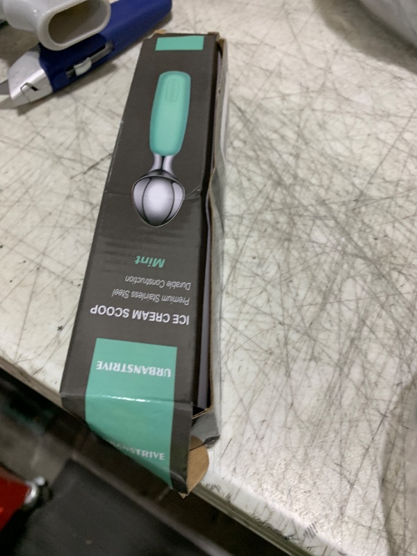 Photo 1 of Urbanstrive XL Large Heavy Duty Can Opener Manual Smooth Edge, Hand Held Can Openers for Seniors, Stainless Steel, Comfortable Handle, Built-in Bottle Opener, 8.66 inch (Mint Green)