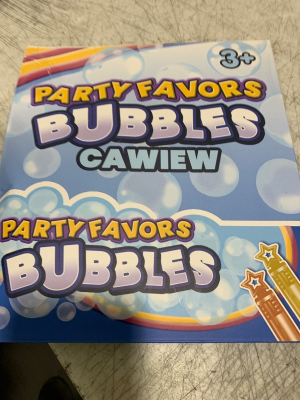 Photo 1 of 32 Pcs 8 Colors Neon Bubbles Party Favors For Kids, Mini Star Bubble Wand Bulk In Gift Box as Goody Bags Stuffer, Classroom Giveaways, Carnival Prizes Toy, Birthday Treats, Party Supplies For Toddlers