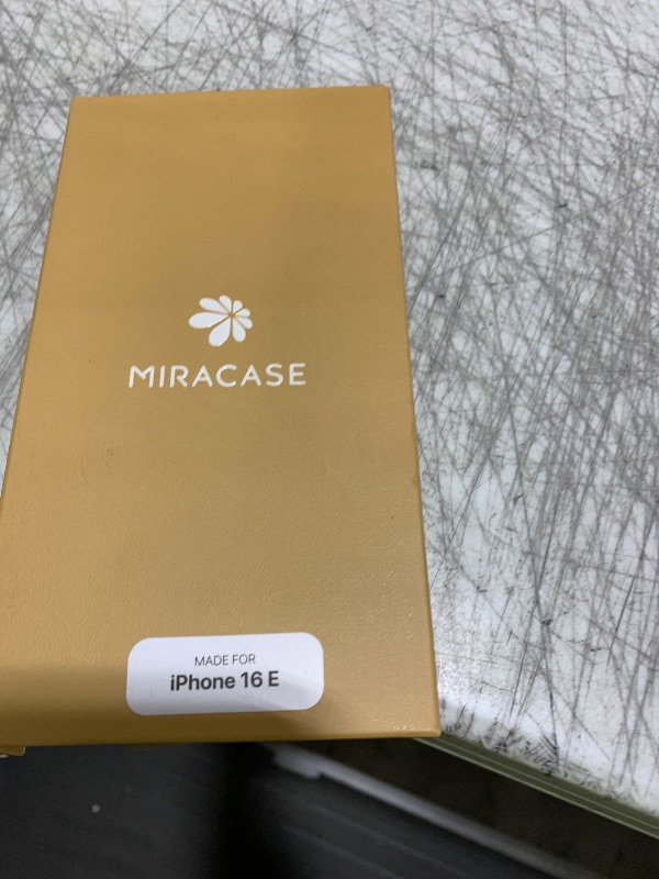 Photo 1 of Miracase Magnetic for iPhone 16e Case Full-Body Phone with Built-in Glass Screen Protector, [Compatible with MagSafe] Military Drop Proof 16E Cover Bumper 6.1 inch, Purple