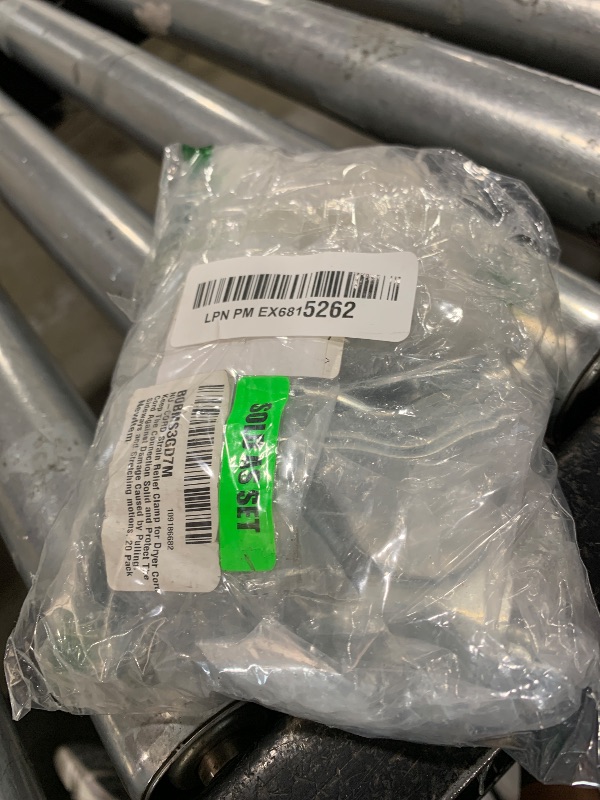 Photo 1 of NU-CORD Strain Relief Clamp for Dryer Cord. Keep The Connection Solid and Protect The Cord Against Damage Caused by Pulling, Sideways and Stretching motions. 20 Pack
