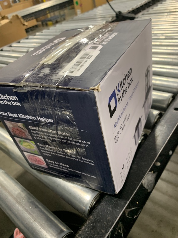 Photo 1 of Kitchen in the box Mini Food Processors,400W Powerful Mini Meat Grinder & Food Chopper,Electric Vegetable Chopper with One 3 Cup Bowl & S Blades for Meat/Fish/Vegetable/Baby Food,3cup(1bowl)