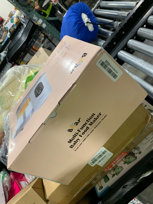 Photo 1 of BEAR 2024 Baby Food Maker | One Step Baby Food Processor Steamer Puree Blender | Auto Cooking & Grinding | Baby Food Puree Maker with Self Cleans | Touch Screen Control, White