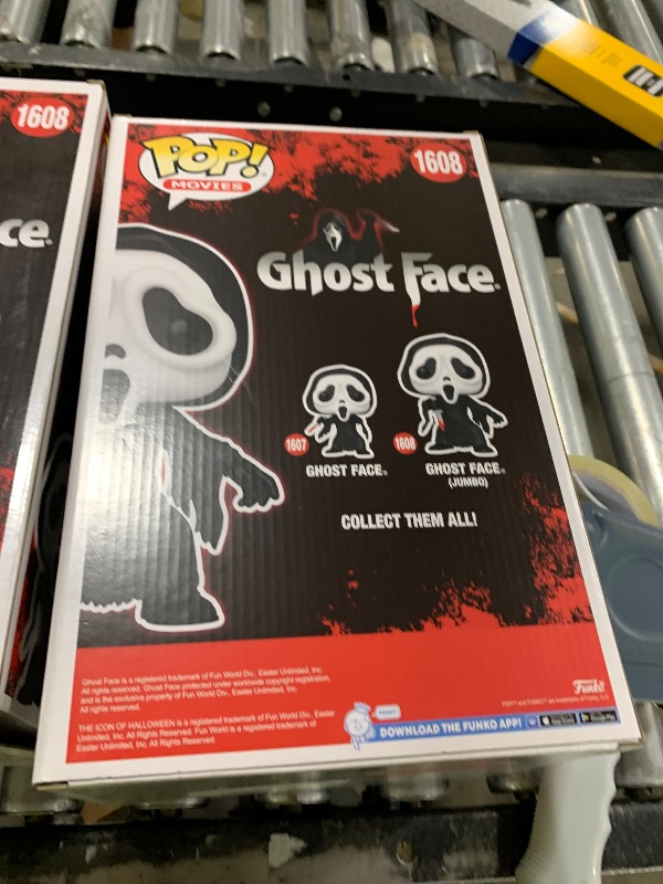 Photo 1 of Funko POP! Jumbo: Ghostface - Ghostface - Collectable Vinyl Figure - Gift Idea - Official Merchandise - for Kids & Adults - Horror Fans - Model Figure for Collectors and Display