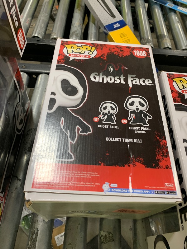 Photo 1 of Funko POP! Jumbo: Ghostface - Ghostface - Collectable Vinyl Figure - Gift Idea - Official Merchandise - for Kids & Adults - Horror Fans - Model Figure for Collectors and Display