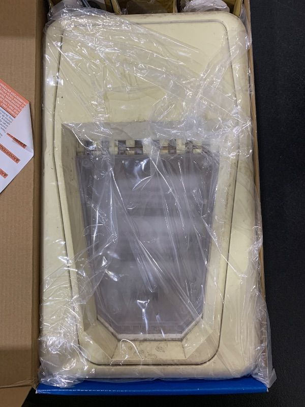 Photo 1 of ITEM IS USED ---------------------------------------------PetSafe Electronic Dog and Cat Door - Automatic Smart Door with Collar Sensor Key - for Cats and Small Dogs 4-15 lb