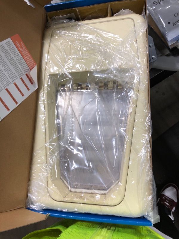 Photo 1 of ITEM IS USED ---------------------------------------------PetSafe Electronic Dog and Cat Door - Automatic Smart Door with Collar Sensor Key - for Cats and Small Dogs 4-15 lb