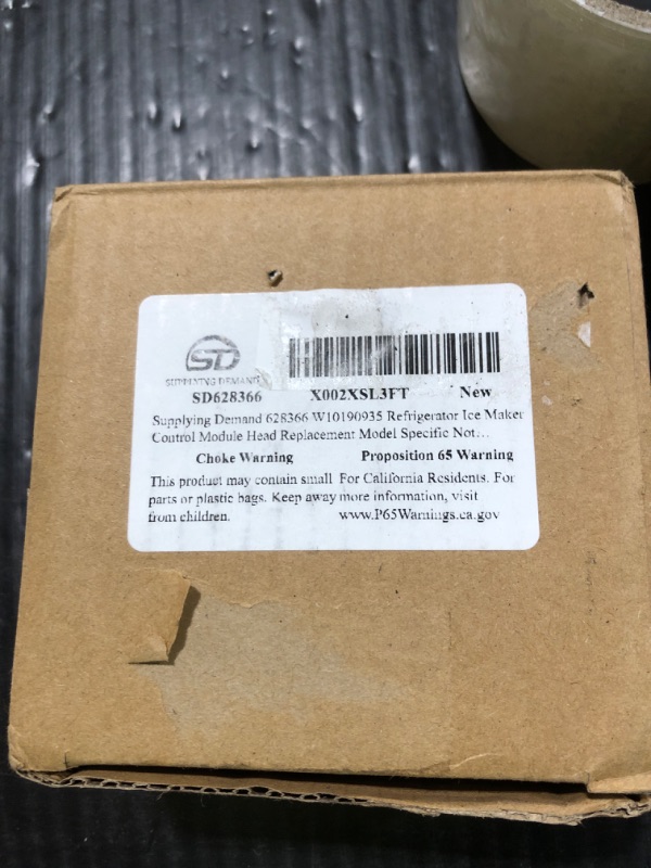 Photo 1 of Refrigerator ice maker control module head replacement