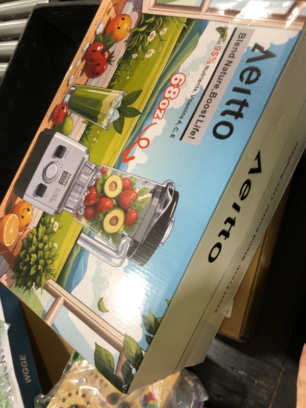 Photo 1 of Aeitto Blenders for Kitchen with 68Oz. Large Capacity, 1800W Max Power Smoothie Blender, 3 Preset Programs & 7 Speeds, Professional Countertop Blender for Smoothies, Ice Crush, Frozen Drinks, Silver
