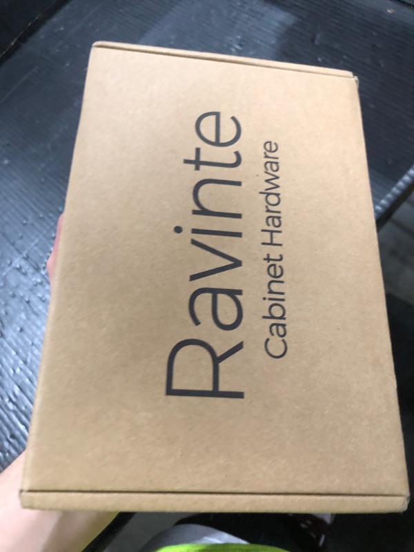 Photo 1 of Ravinte 25 Pack Finger Pulls for Cabinets 50mm/2in Hole Center Tab Cabinet Handle Matte Black Finger Edge Pulls Concealed Handles for Kitchen Drawer Finger 76mm/3in Length