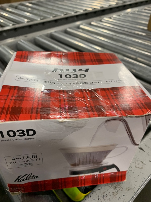 Photo 1 of ???(Kalita) Carita 103-D #06001 Plastic Coffee Dripper for 4-7 People