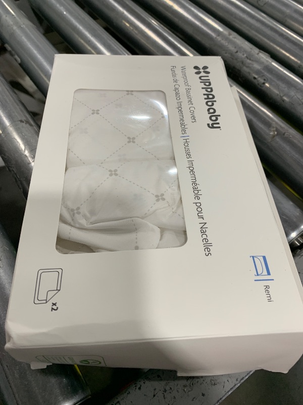 Photo 1 of UPPAbaby Bassinet Covers for Remi Playard - Secure Attachment - Soft and Comfortable - Machine Washable - Set of 2 - Waterproof
