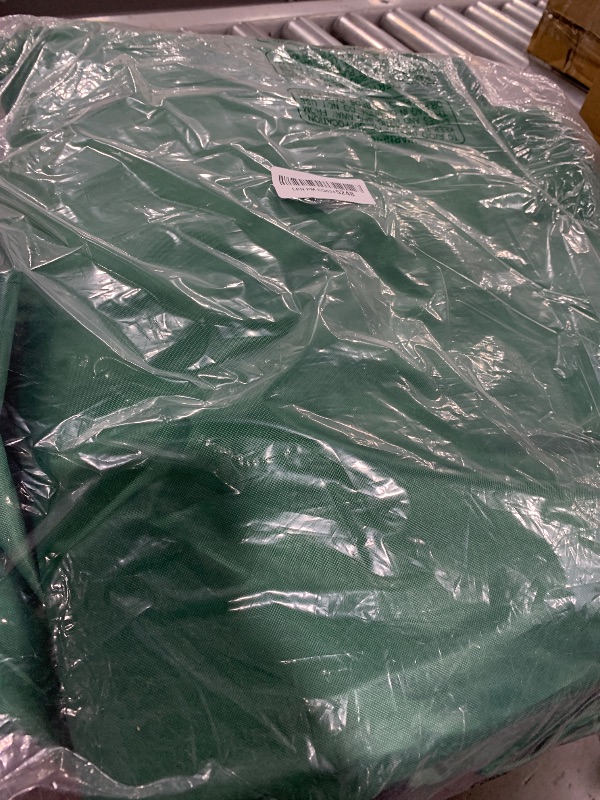 Photo 1 of JANCANOPY 10x10 Canopy Replacement Top with Air Vent Silver Coated for Straight Leg Canopy Frame, (Forest Green)