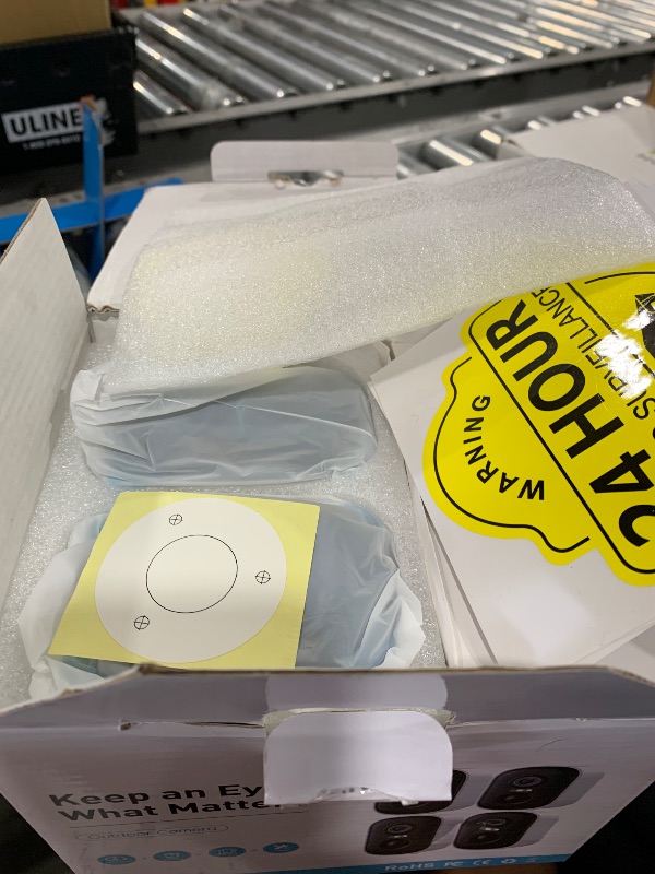 Photo 1 of Outdoor Security Camera Wireless, 2K Battery Powered WiFi Cameras for Home Security with AI Motion Detection, Color Night Vision, Siren Alarm, 2-Way Talk, IP66 Waterproof, Cloud/SD Storage (4 Pack)