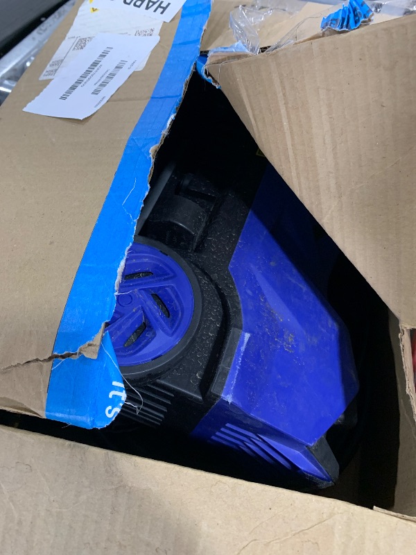 Photo 1 of Electric Pressure Washer 4800PSI-Max 3.2GPM Power Washer Wash Machine Electric Powered with Foam Cannon for Car, Floor, Garage,Blue.