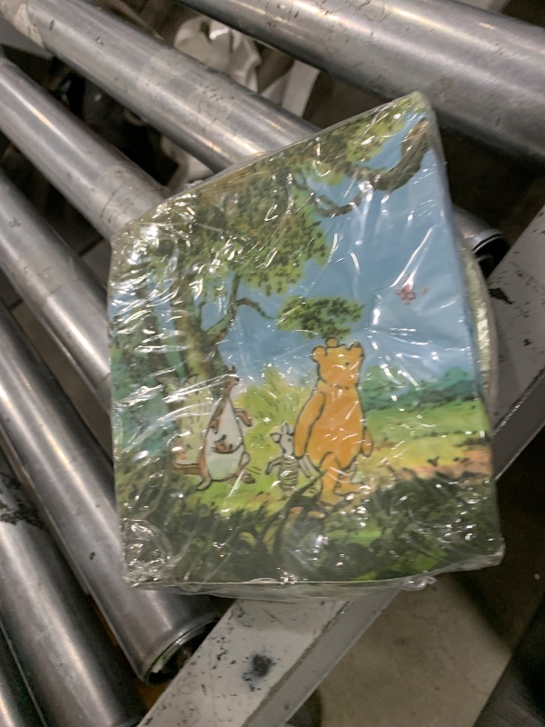 Photo 1 of DoMiDoLa 40pck Winnieh Party Supplie include 20 plates, 20 napkins for the Pooh Bear birthday party decoration