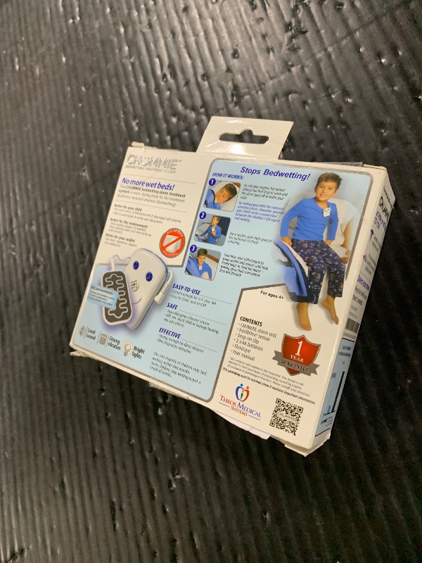 Photo 1 of Chummie Premium Bedwetting Alarm for Deep Sleepers - Award Winning, Clinically Proven System with Loud Sounds, Bright Lights and Strong Vibrations, Blue