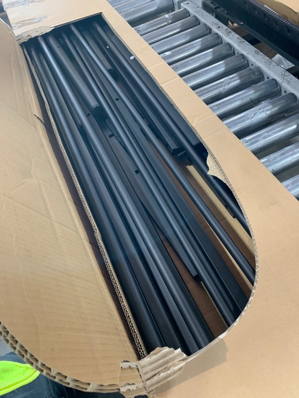Photo 1 of Novilla King Size Bed Frame with Headboard and Footboard, 14 Inch Metal Platform Bed Frame King, Large Storage Space, Strong Metal Slats Support, Mattress Foundation No Box Spring Needed