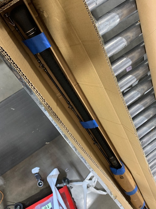 Photo 1 of PENN Carnage III Surf Spinning Fishing Rod, Silver/Black/Gold, 12' - Heavy - 30-50lb - 2pc