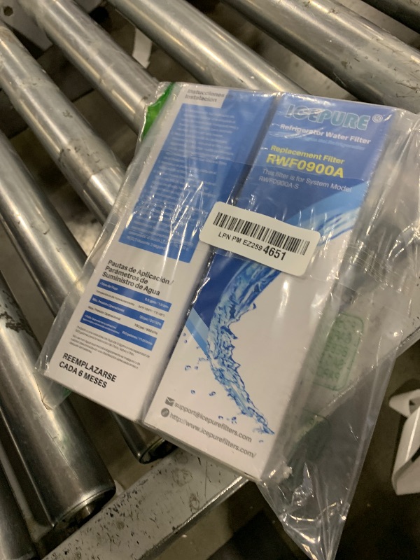 Photo 1 of ICEPURE UKF8001 Replacement for Whirlpool Filter 4, Everydrop EDR4RXD1, FMM-2 Maytag UKF8001AXX-200 9084 4396395 MPF15090 WF-UKF8001,WF295,SGF-M9,Puriclean II,RWF0900A Refrigerator Water Filter,2PACK
