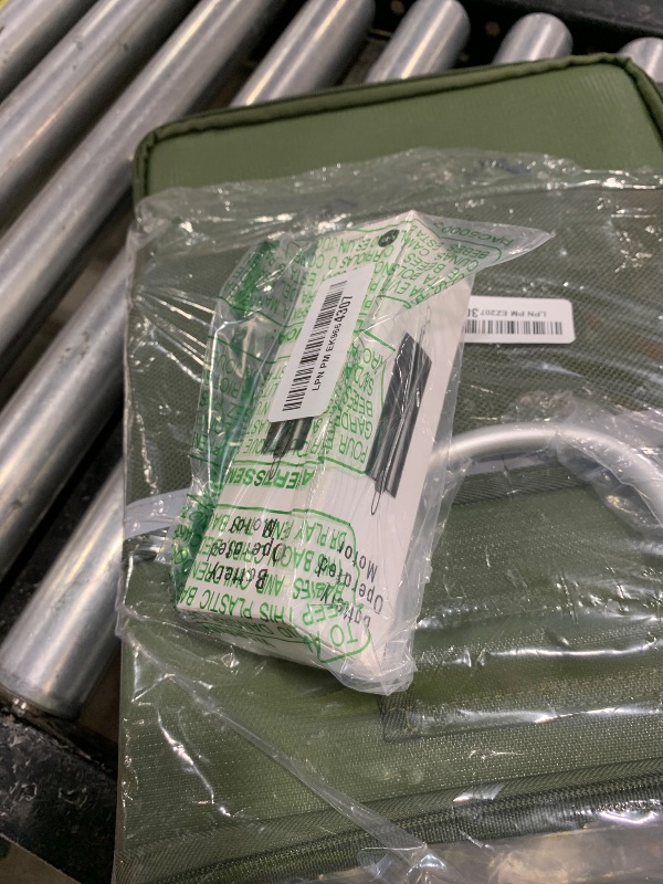 Photo 1 of 1 Piece Hanging Black Rotating Motor Wind Spinner Mobile Battery Operated Motor Multi-Purposes Rotatable Hook for Garden Decoration Accessory Supplies