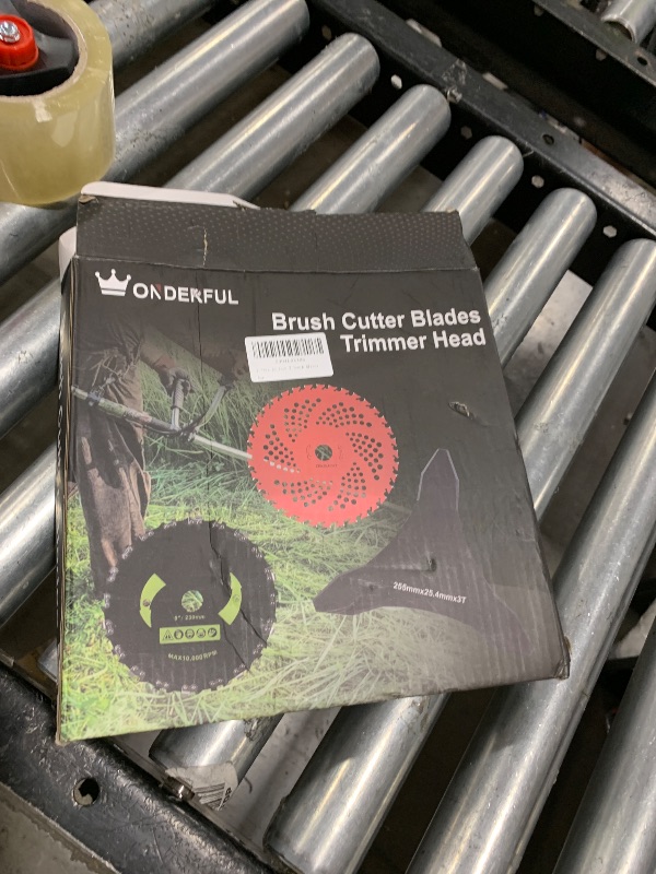 Photo 1 of VIDICA 2 Pack Carbon Steel Brush Cutter Blades, 10" x 3 Teeth Weed Eater Blades for 20mm or 25.4mm Arbor, Compatible with Husqvarna, Stihl, Ego, Oregon, Hitachi, Makita Brush Cutter, Weed Wacker etc
