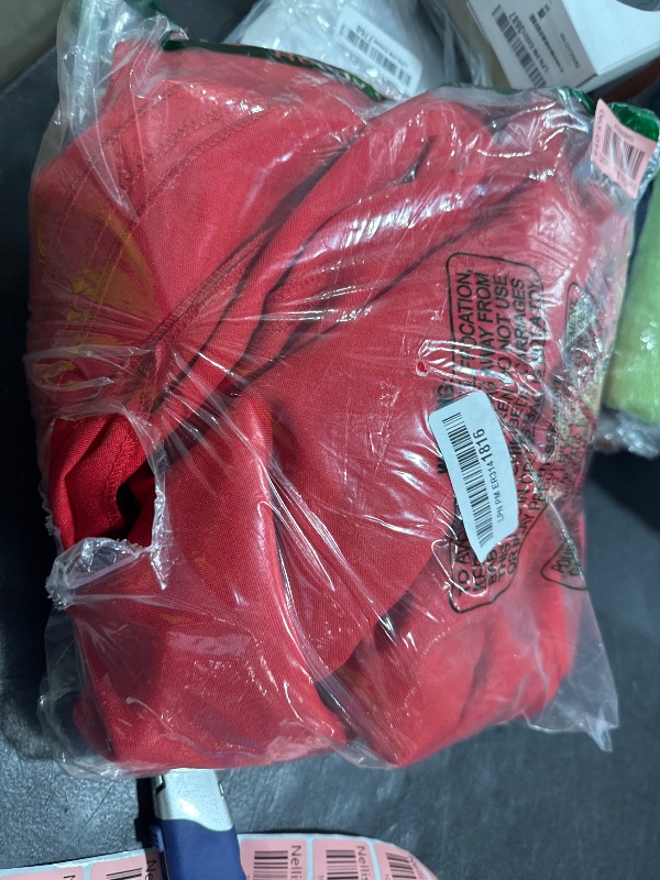 Photo 1 of AK TRADING CO. 10 feet x 10 feet Polyester Backdrop Drapes Curtains Panels with Rod Pockets - Wedding Ceremony Party Home Window Decorations - RED (DRAPE-5x10-RED)